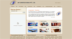 Desktop Screenshot of aplpl.co.in